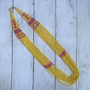 Handmade Multi strand Beaded necklace